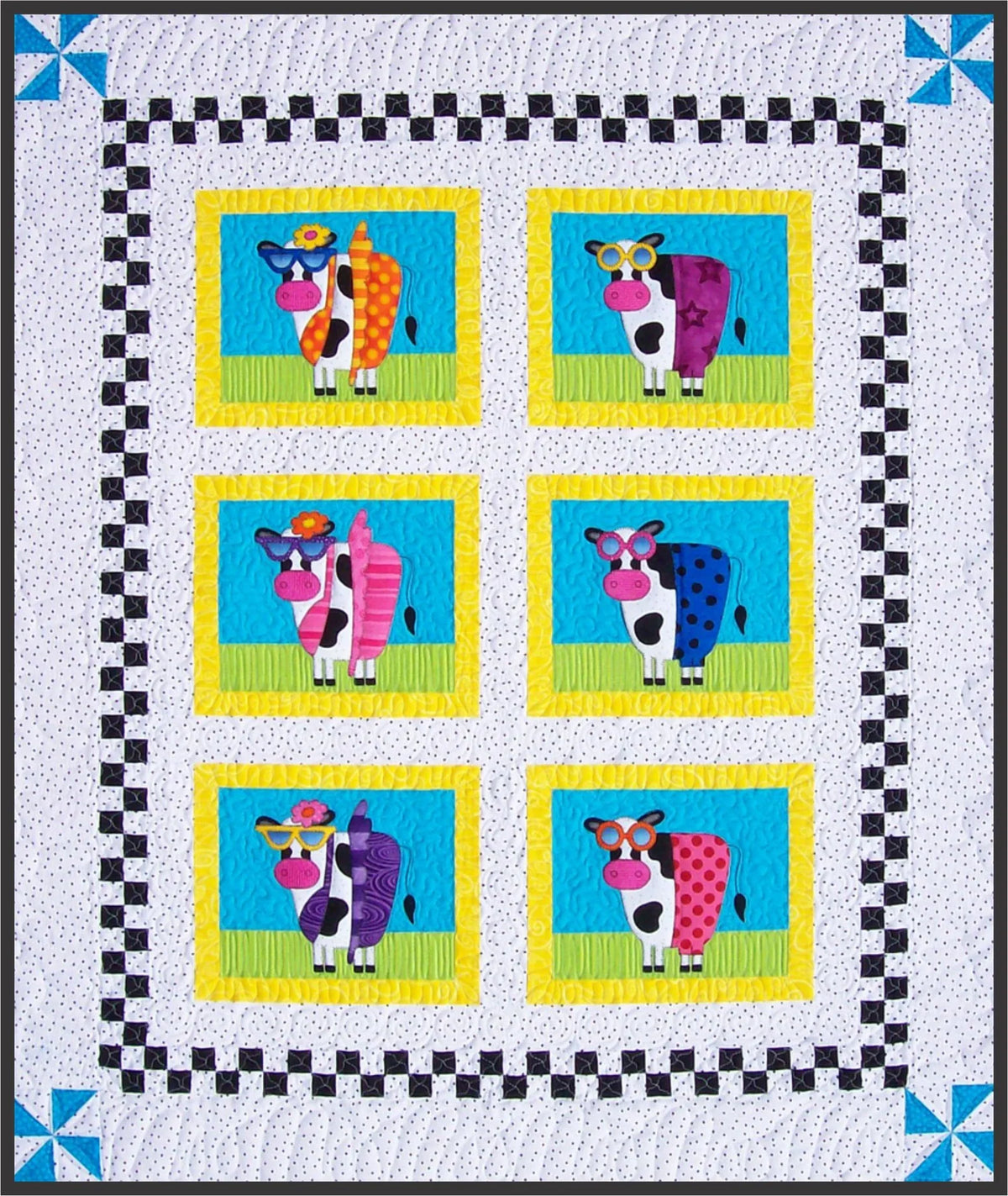 Beach Bovines Quilt Pattern