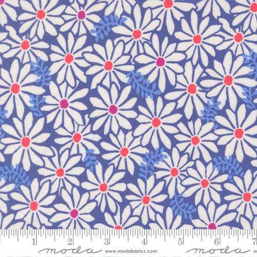 Bloom Blue Whale Reef Cotton 44"/45" Fabric Per Yard