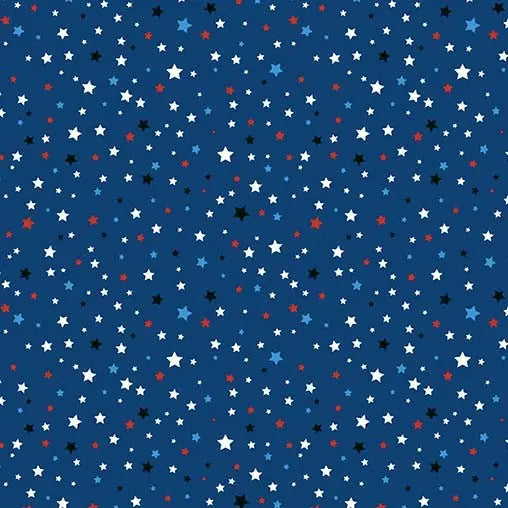 Blue Daydreamer Cotton Wideback Fabric Per Yard