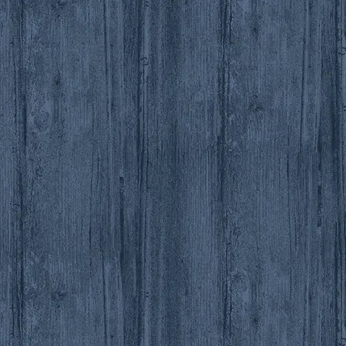 Blue Washed Wood Flannel Wideback Fabric Per Yard