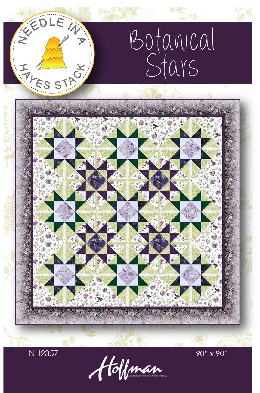 Botanical Stars Downloadable Pattern
