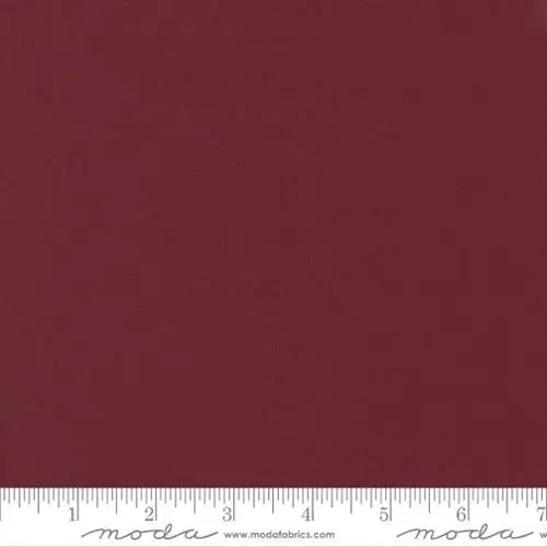 Burgundy Bella Solids 44"/45" Fabric Per Yard