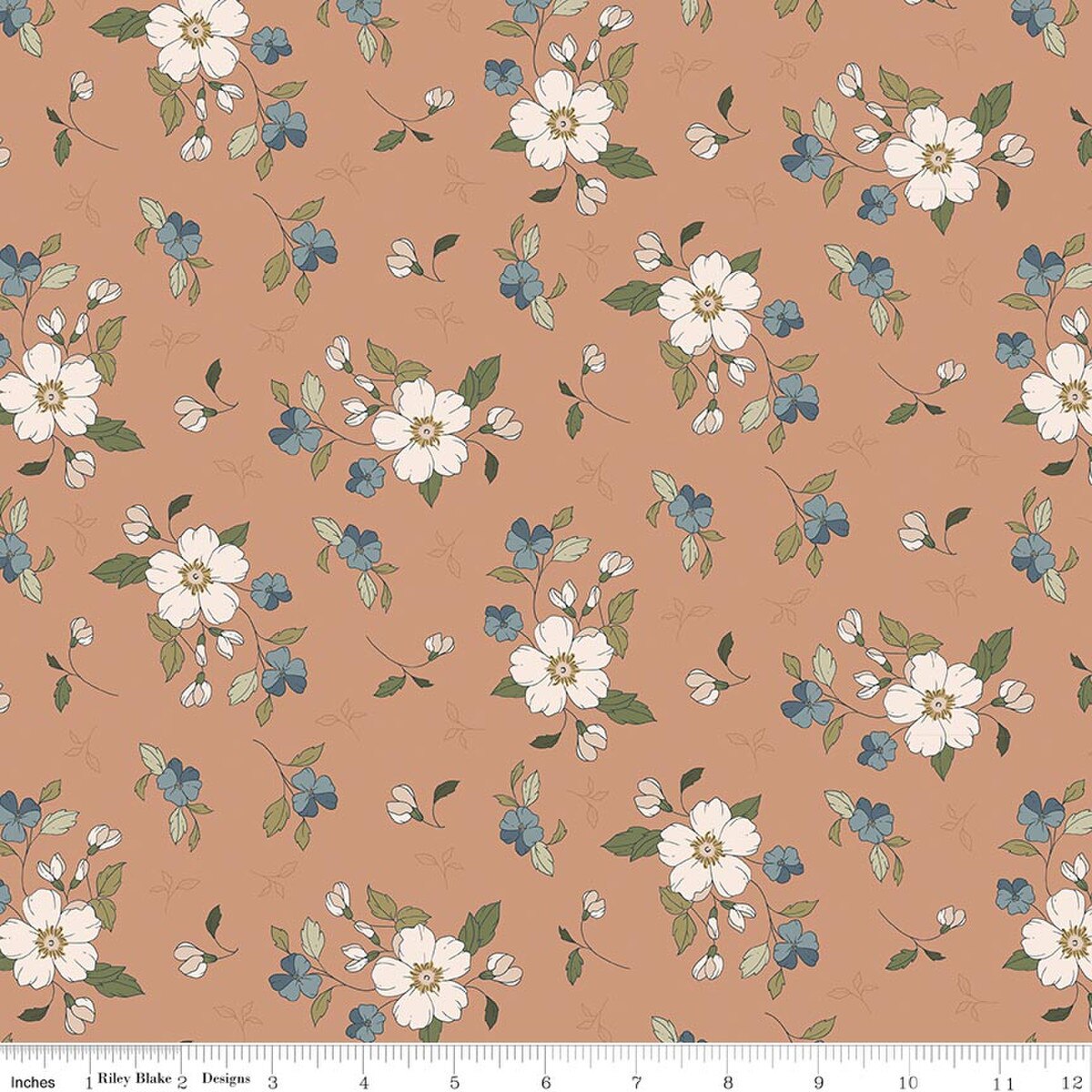 Charmed & Treasured Main Light Clay Quilt Fabric