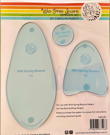 Wild Spring Blooms Template Set