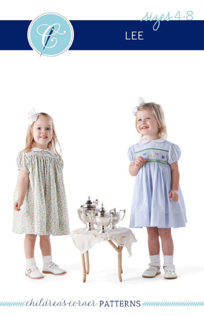 Lee - Sizes 4-8 years Pattern