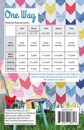 One Way Quilt Pattern