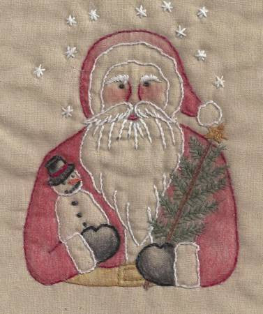 Old Santa Bust Tea Dye