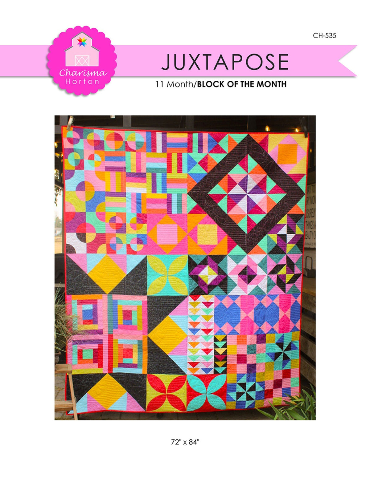 Juxatpose Quilt Pattern