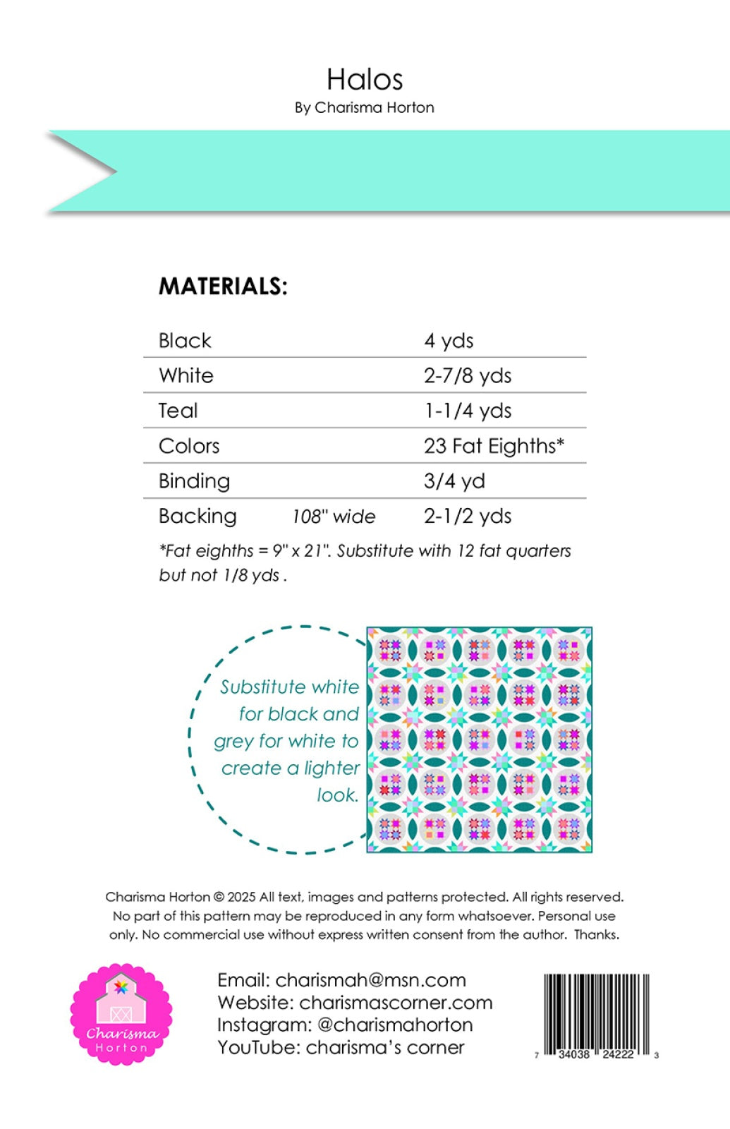 Halos Quilt Pattern