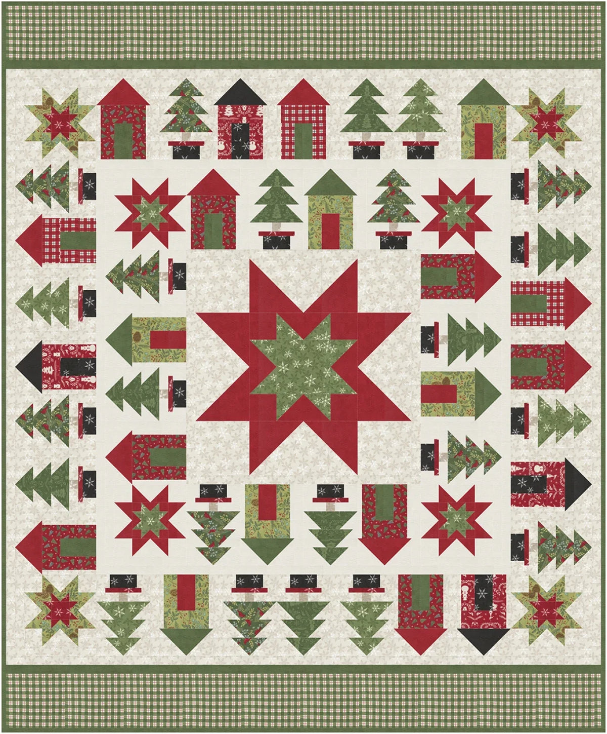 Winter Village Quilt Pattern