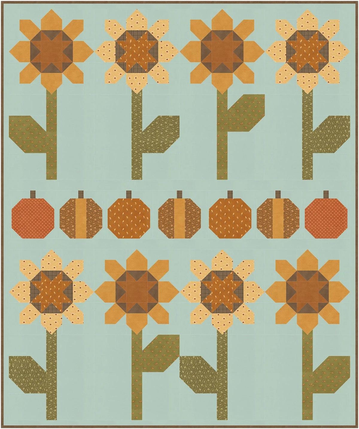 Sunflower Field Quilt Pattern