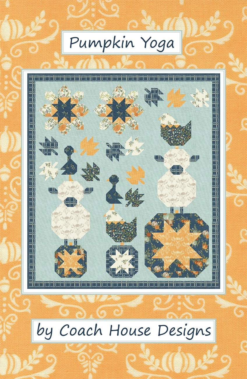 Pumpkin Yoga Quilt Pattern