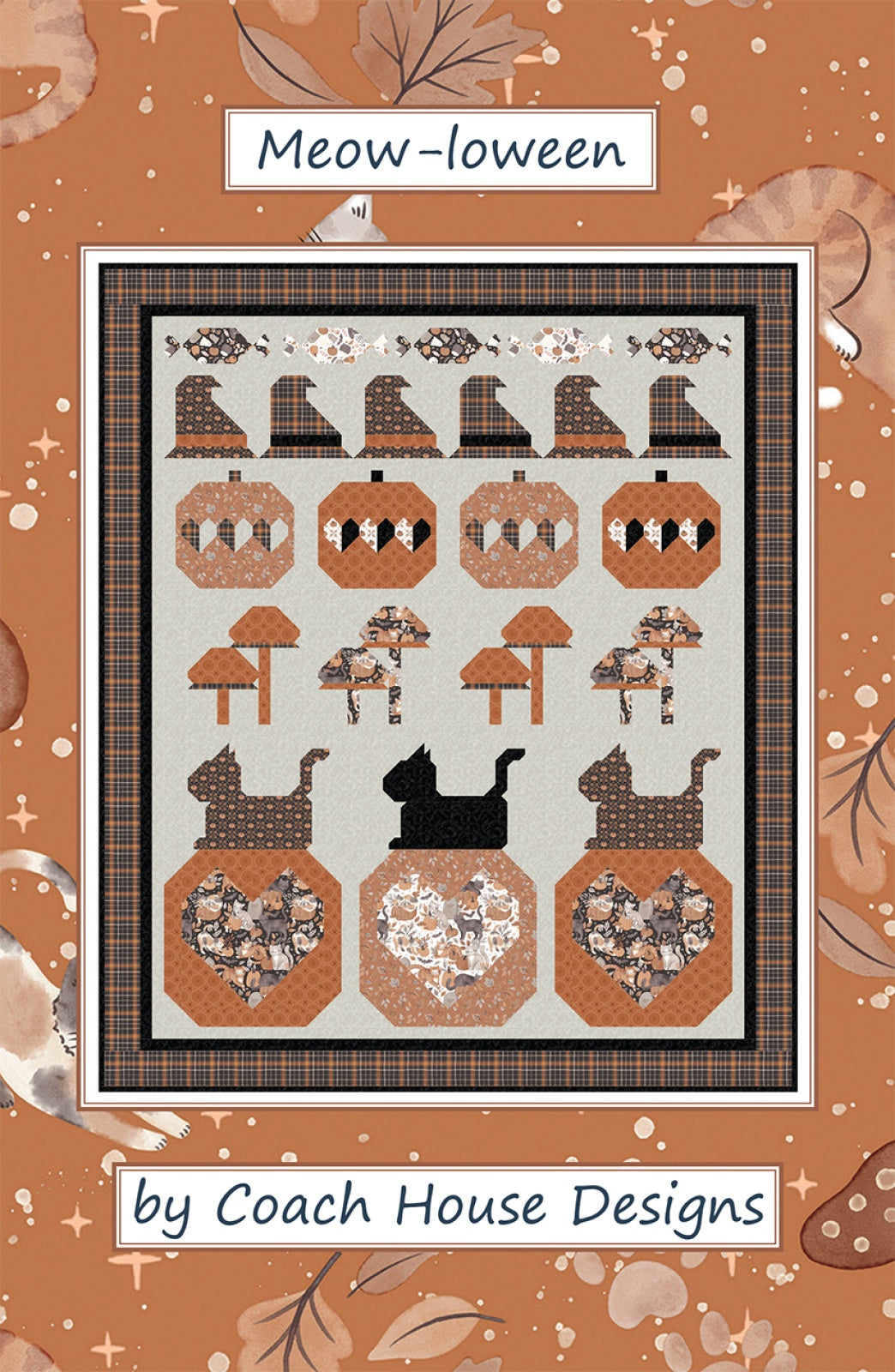 Meow-loween Quilt Pattern