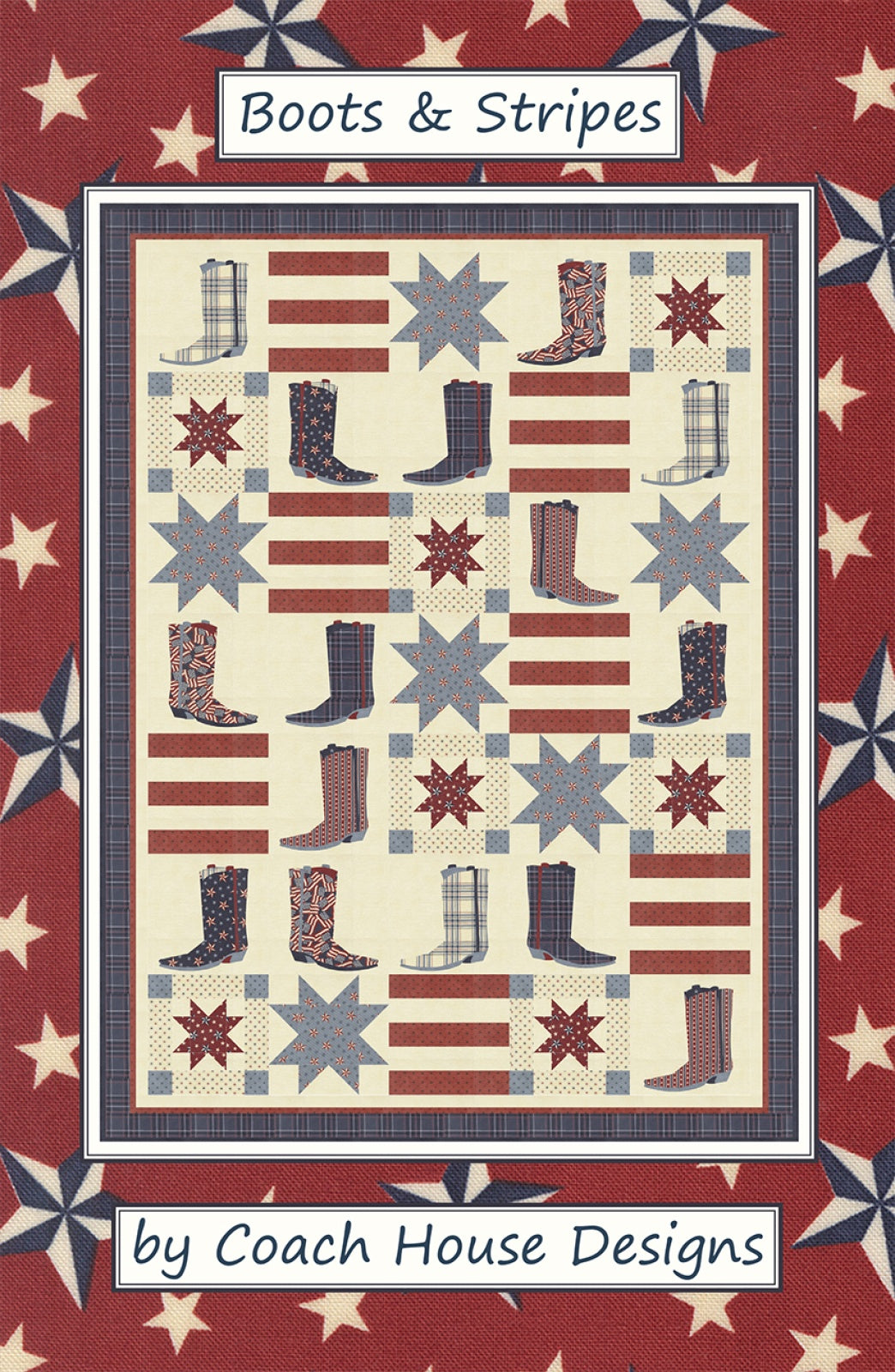 Boots & Stripes Quilt Pattern