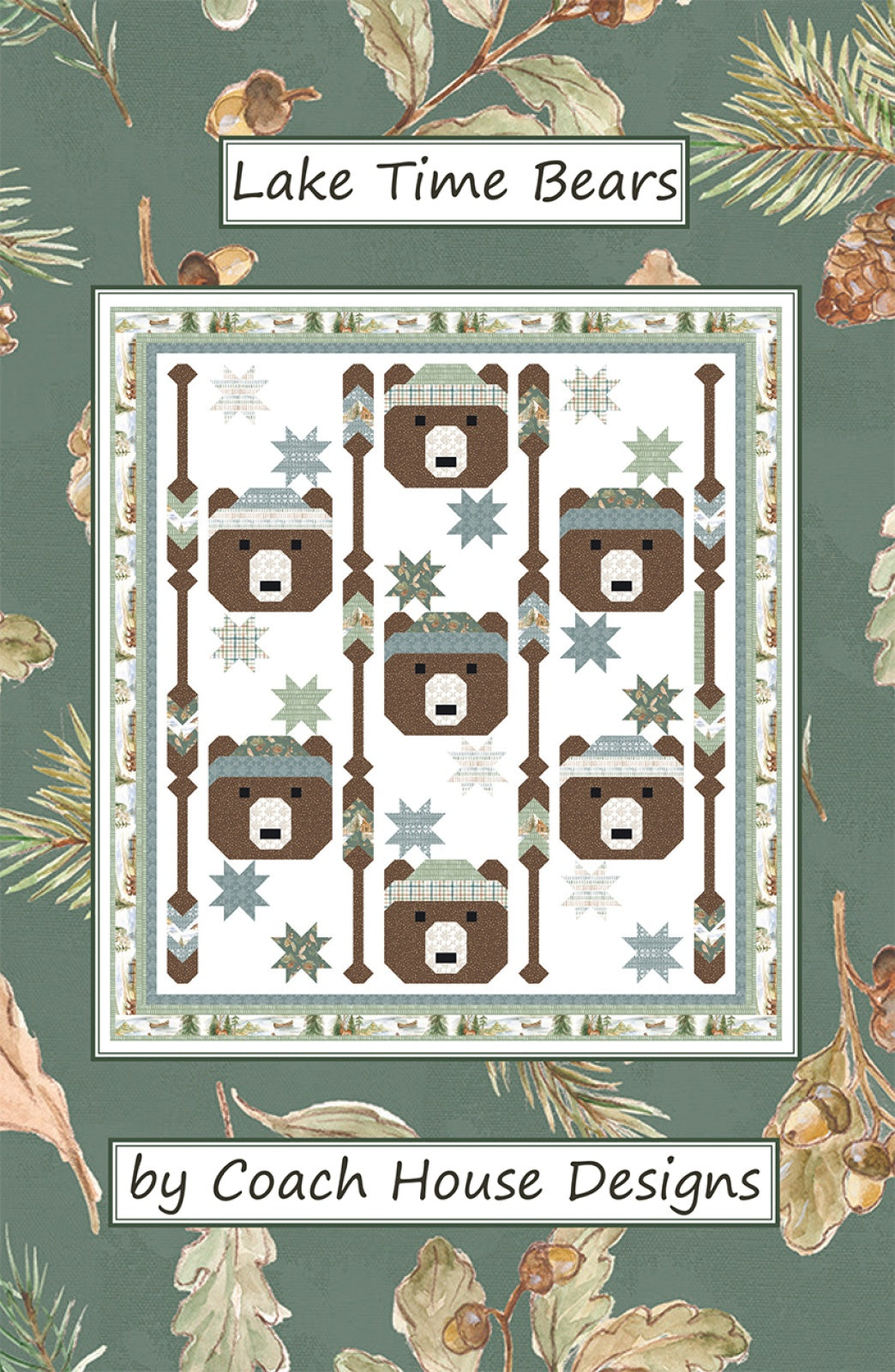 Lake Time Bears Quilt Pattern