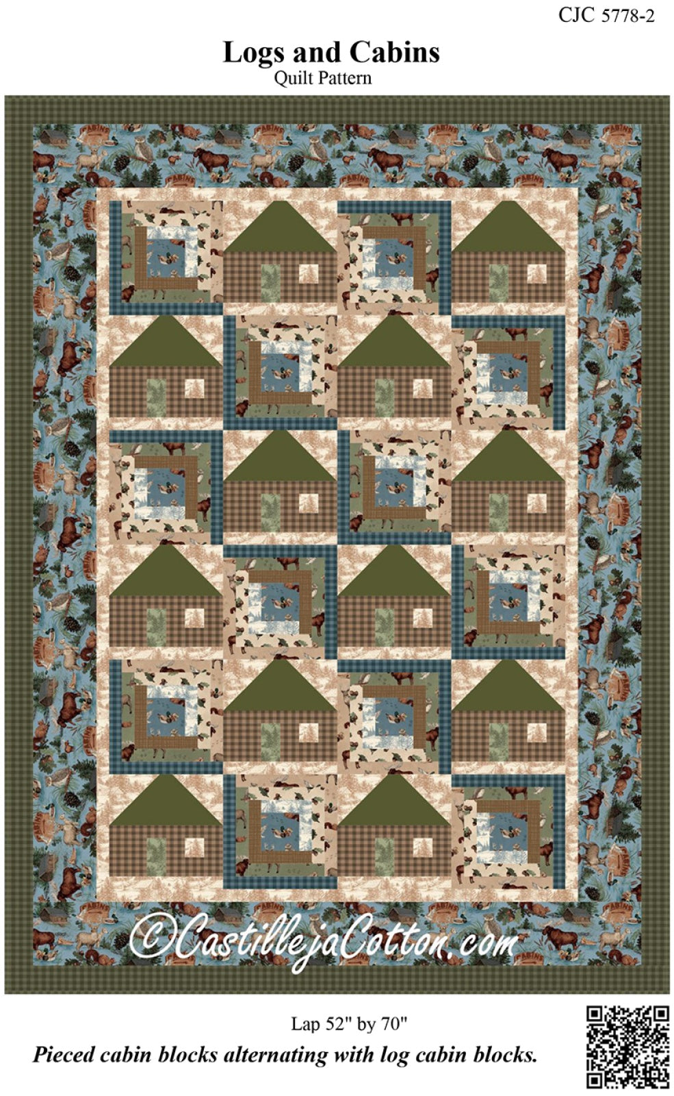 Logs and Cabins Quilt Pattern