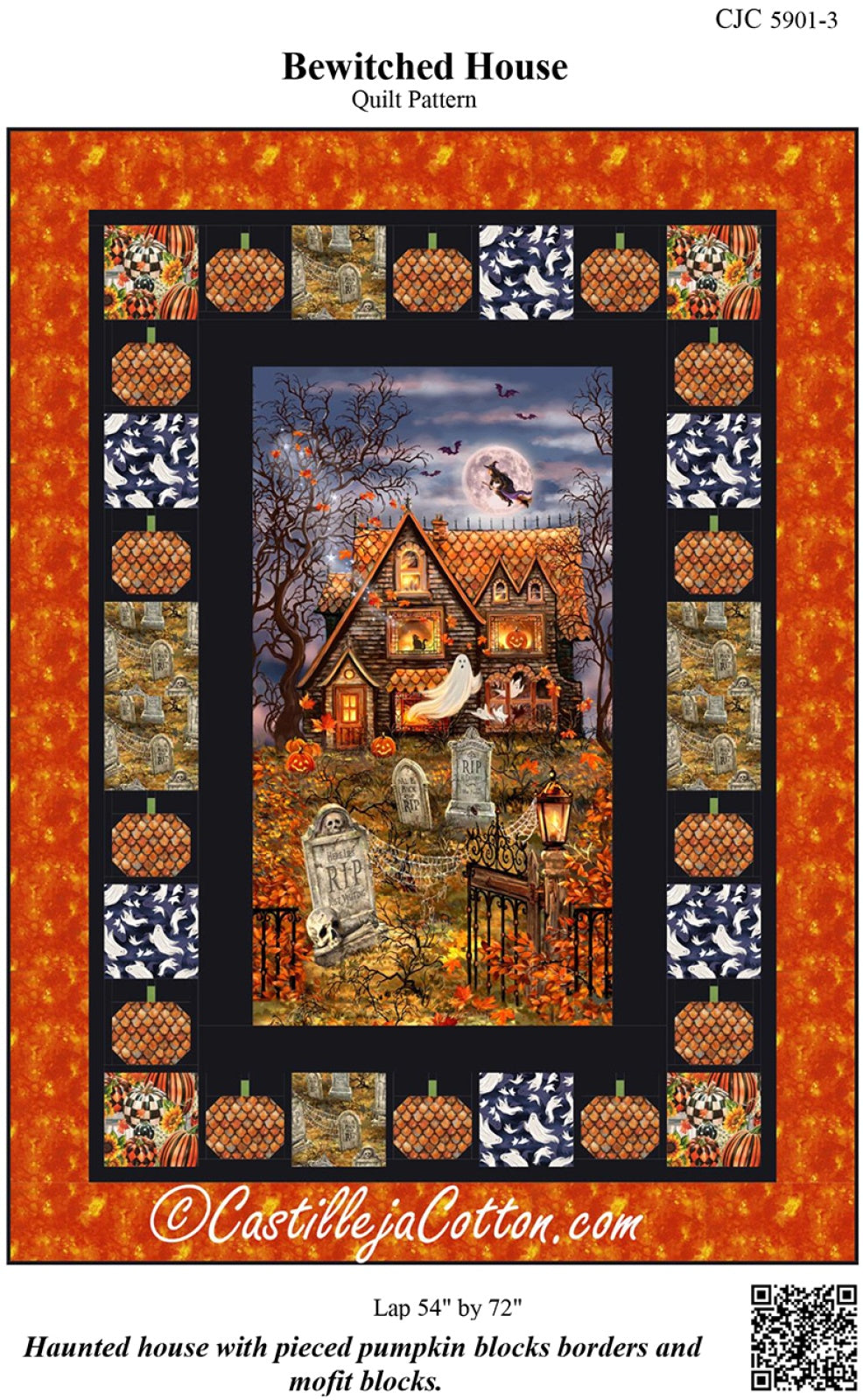Bewitched House Quilt Pattern