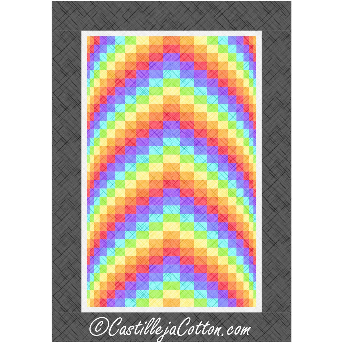 Vibrant Waves Quilt Pattern
