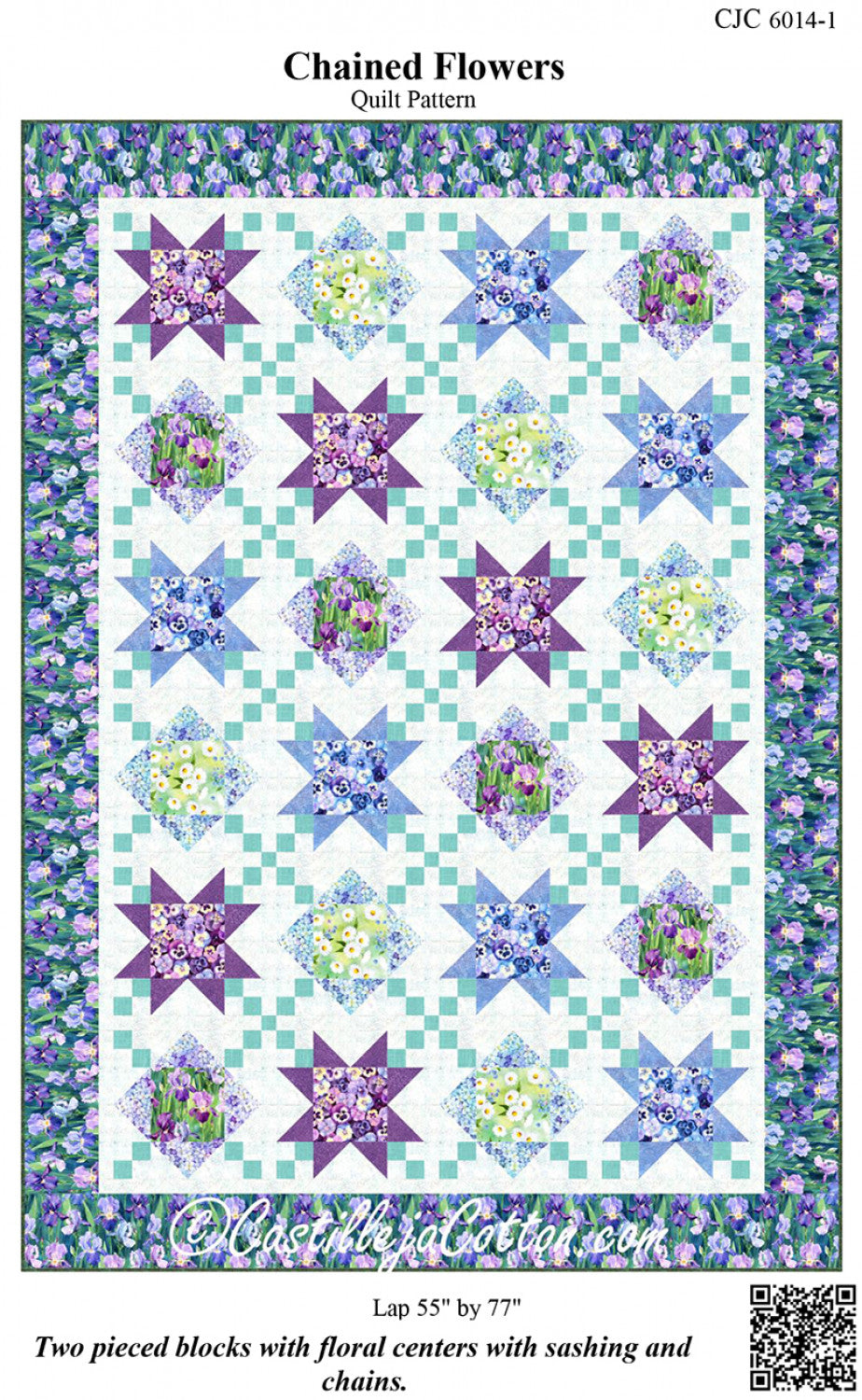 Chained Flowers Quilt Pattern