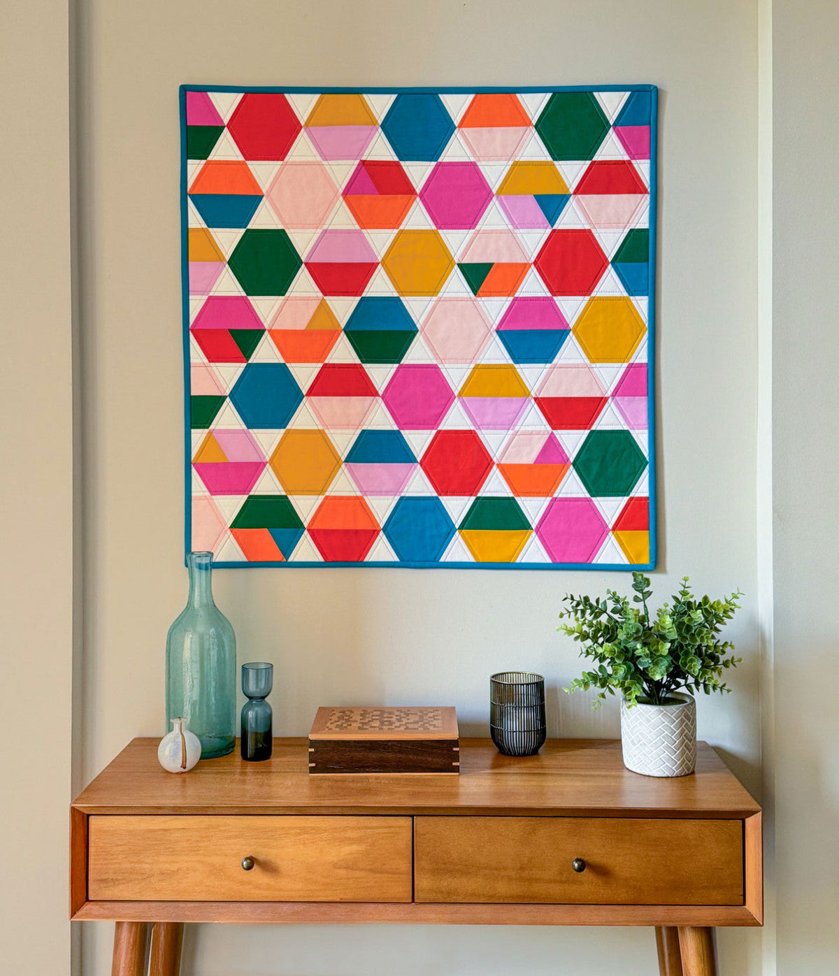 Hexie Fun Quilt Pattern