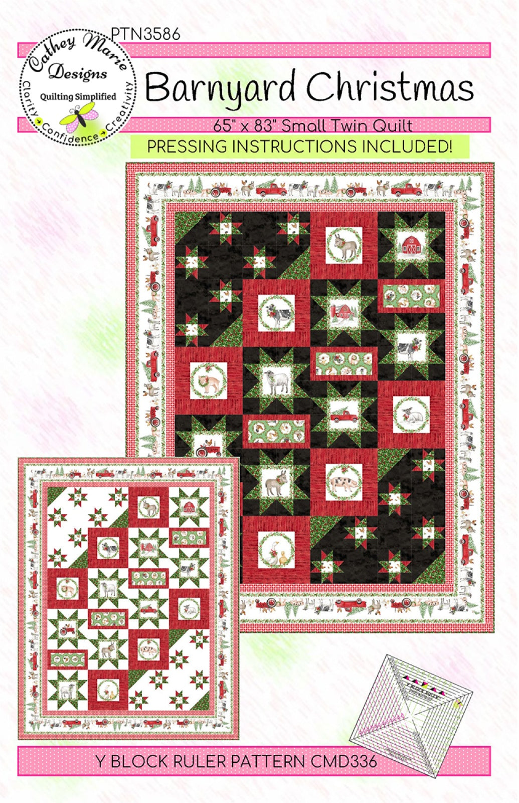 Barnyard Christmas Quilt Pattern