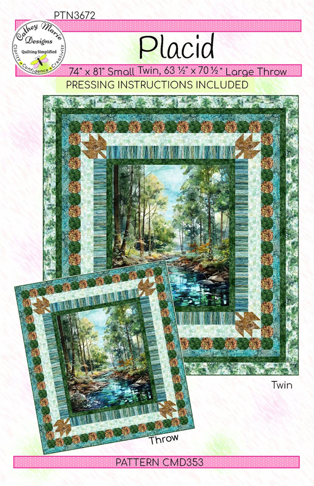 Placid Quilt Pattern