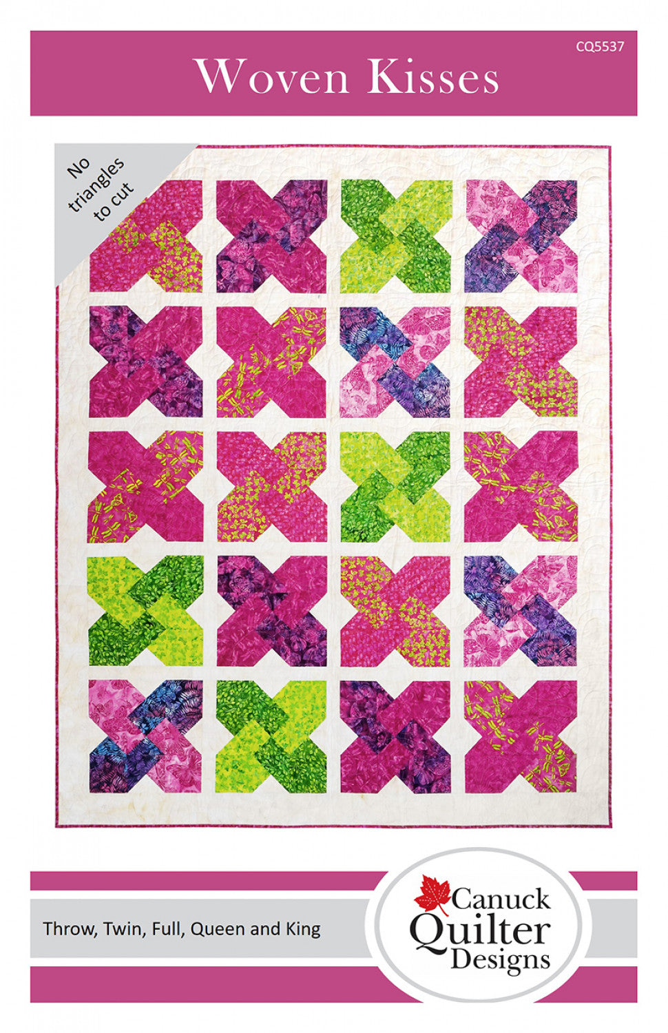 Woven Kisses Quilt Pattern