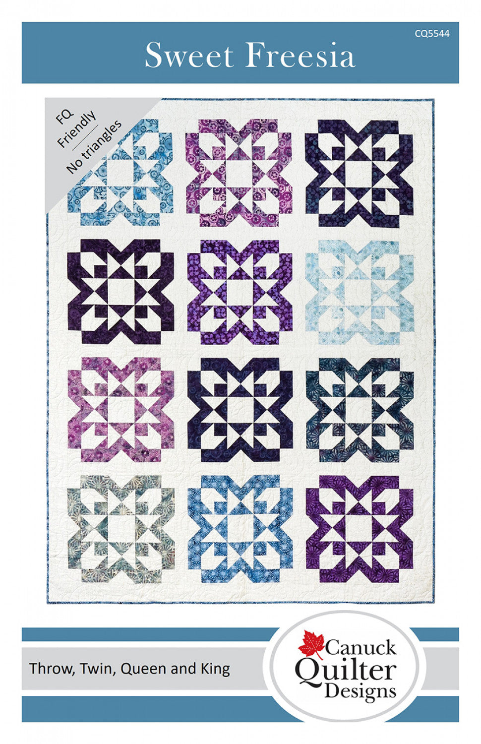 Sweet Freesia Quilt Pattern