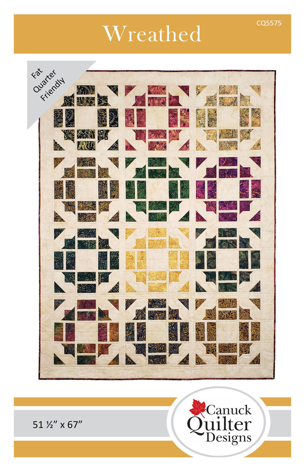Wreathed Quilt Pattern