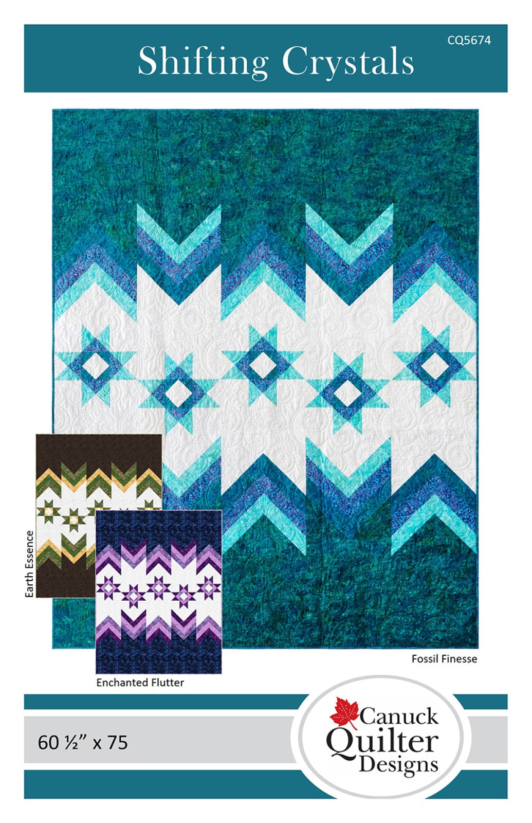 Shifting Crystals Quilt Pattern