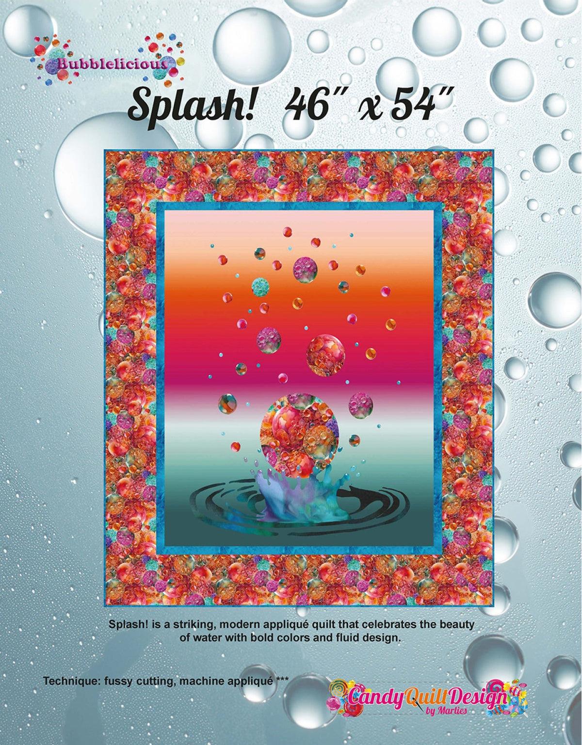 Splash! Quilt Pattern