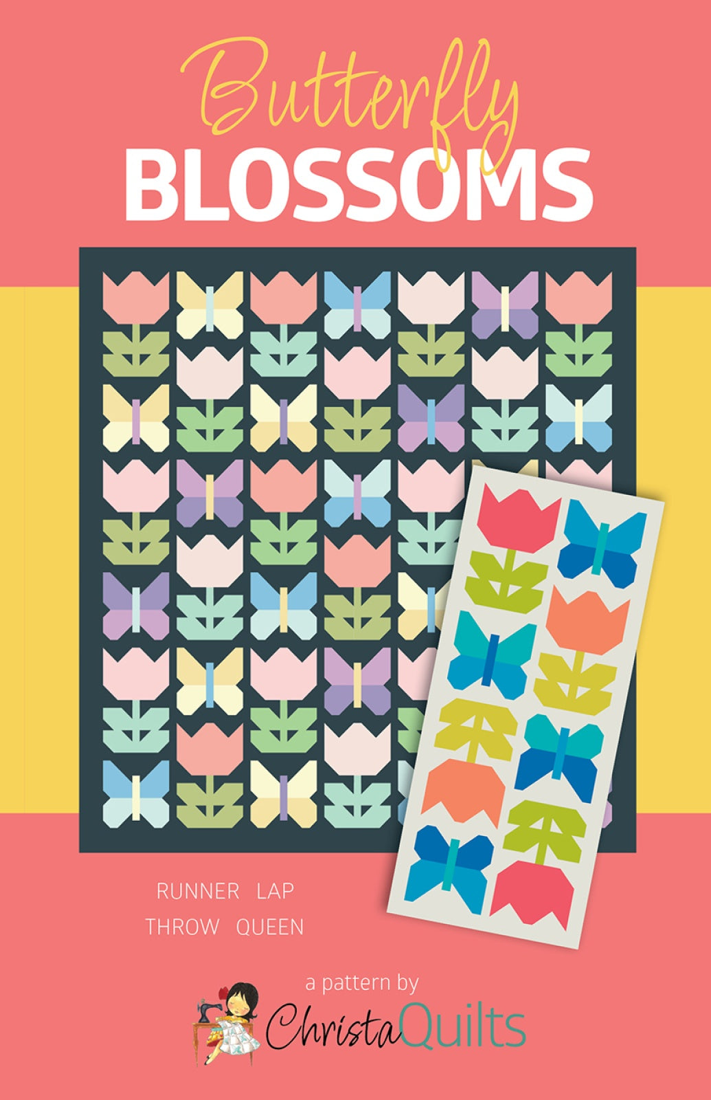Butterfly Blossoms Quilt Pattern
