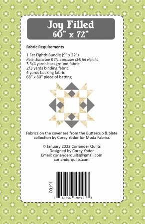 Joy Filled Quilt Pattern