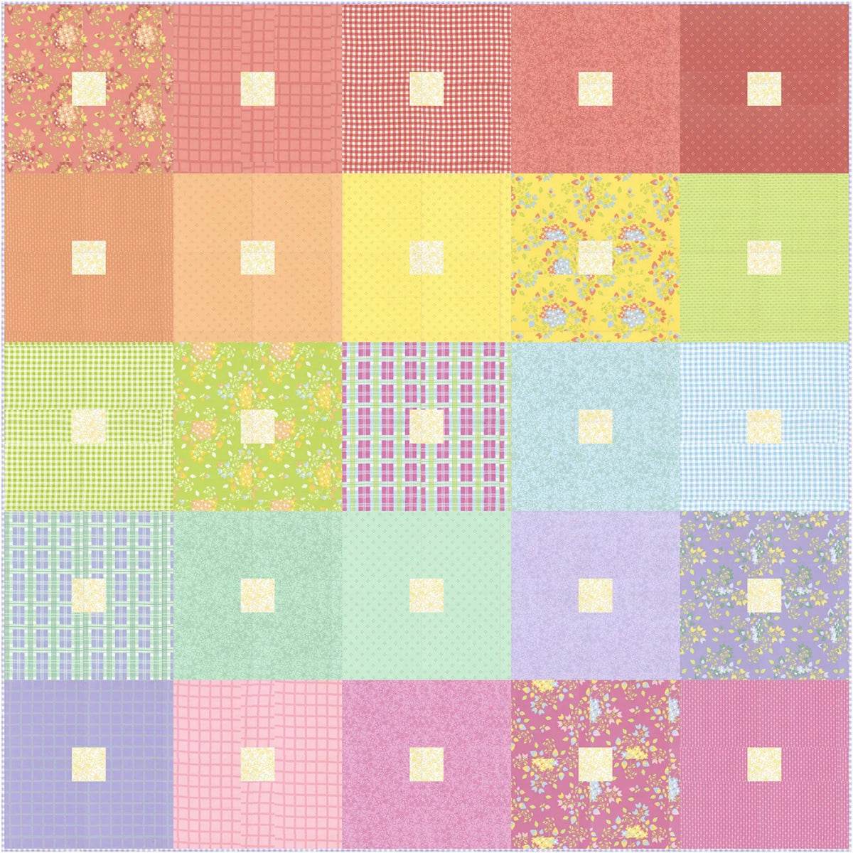 Boxy Quilt Pattern