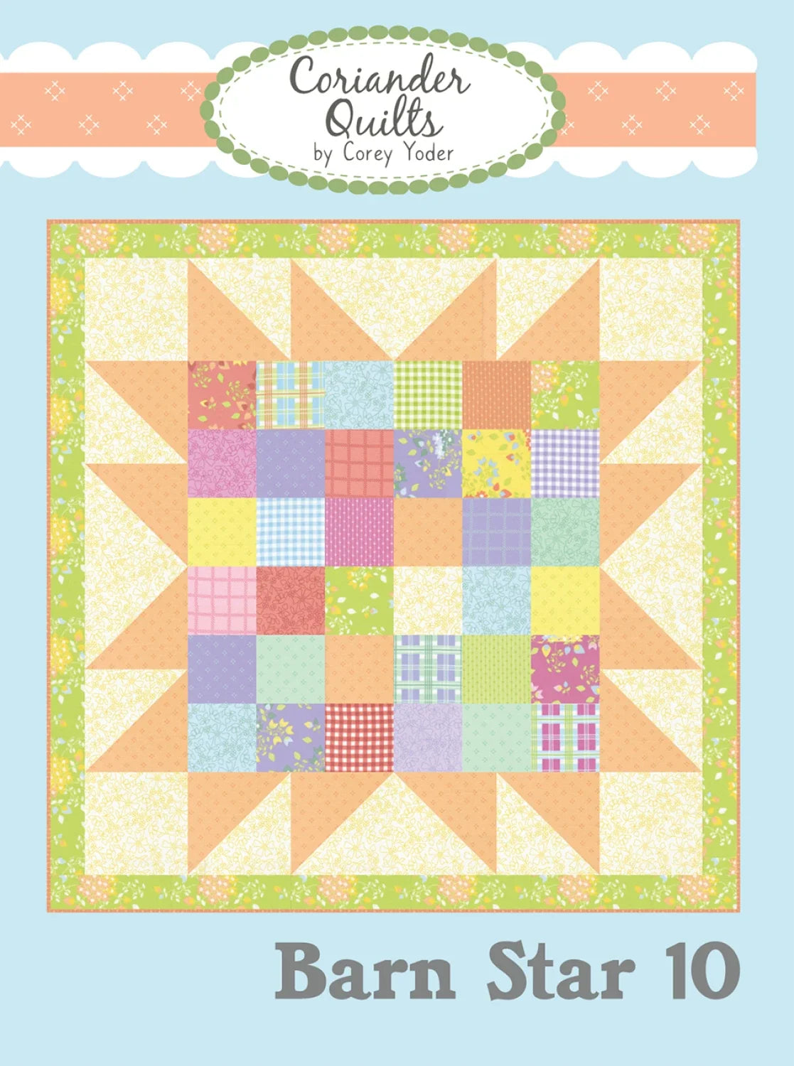 Barn Star 10 Quilt Pattern