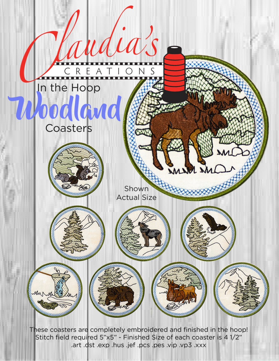 Woodland Coasters