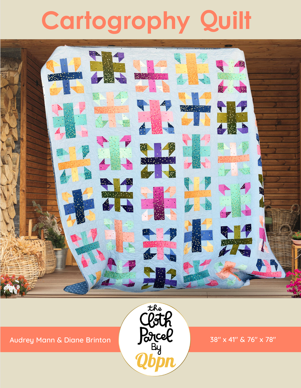 Cartography Quilt Pattern