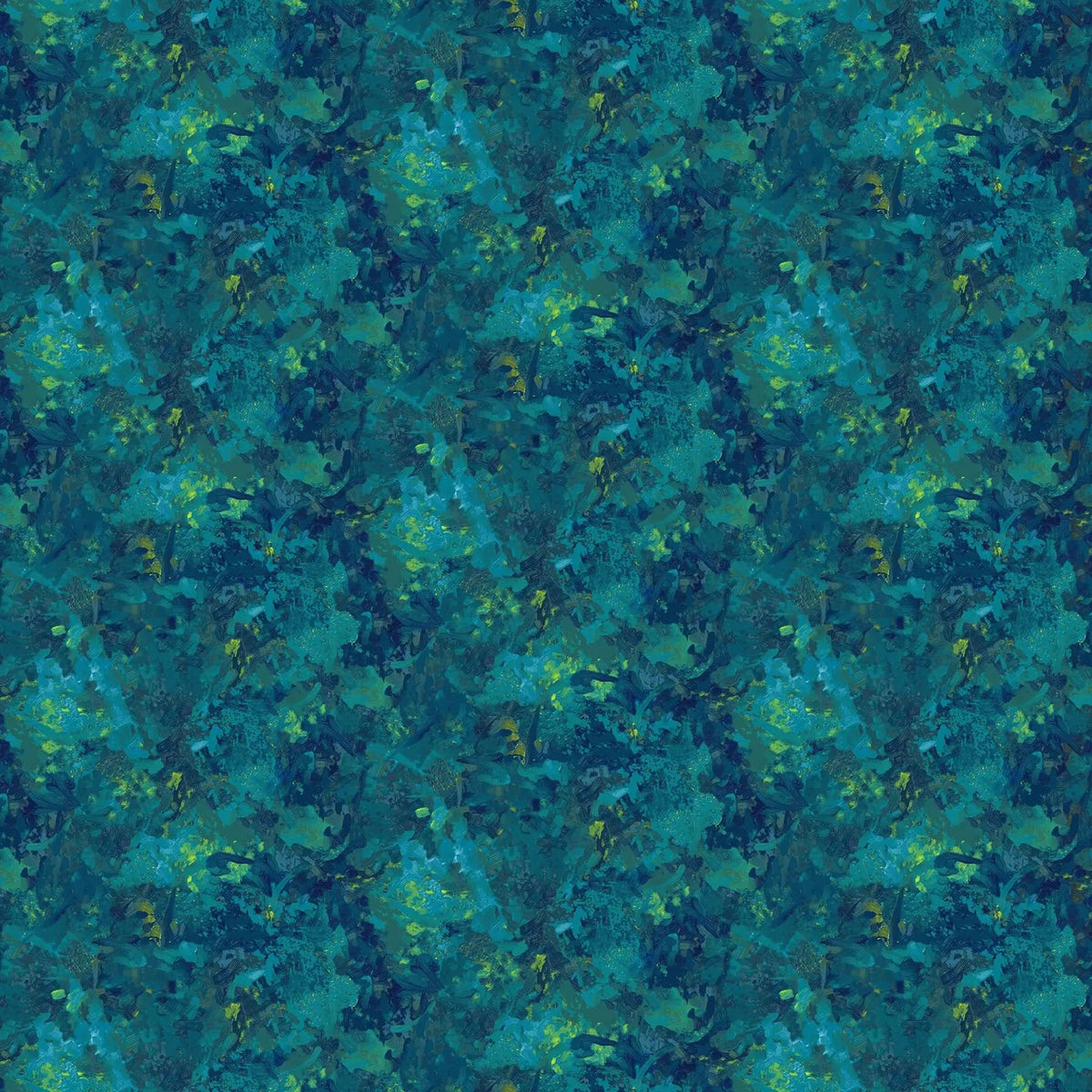 Chroma Peacock Blue 9060-66 Cotton 44"/45" Fabric Per Yard