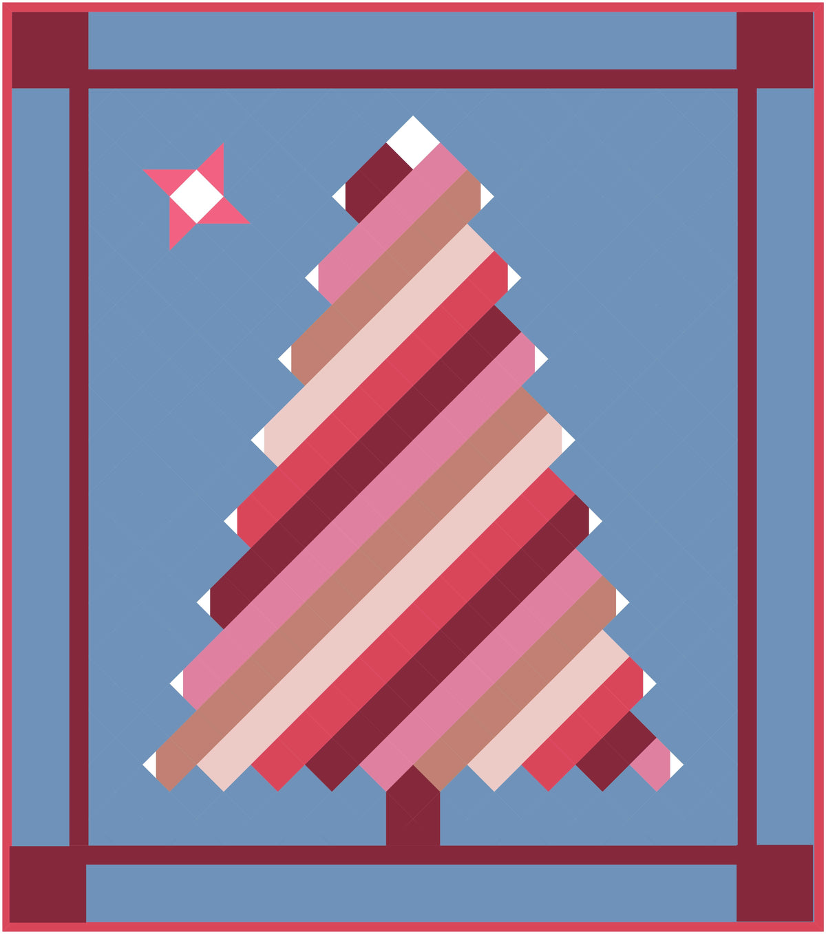 Peppermint Pine Downloadable Pattern