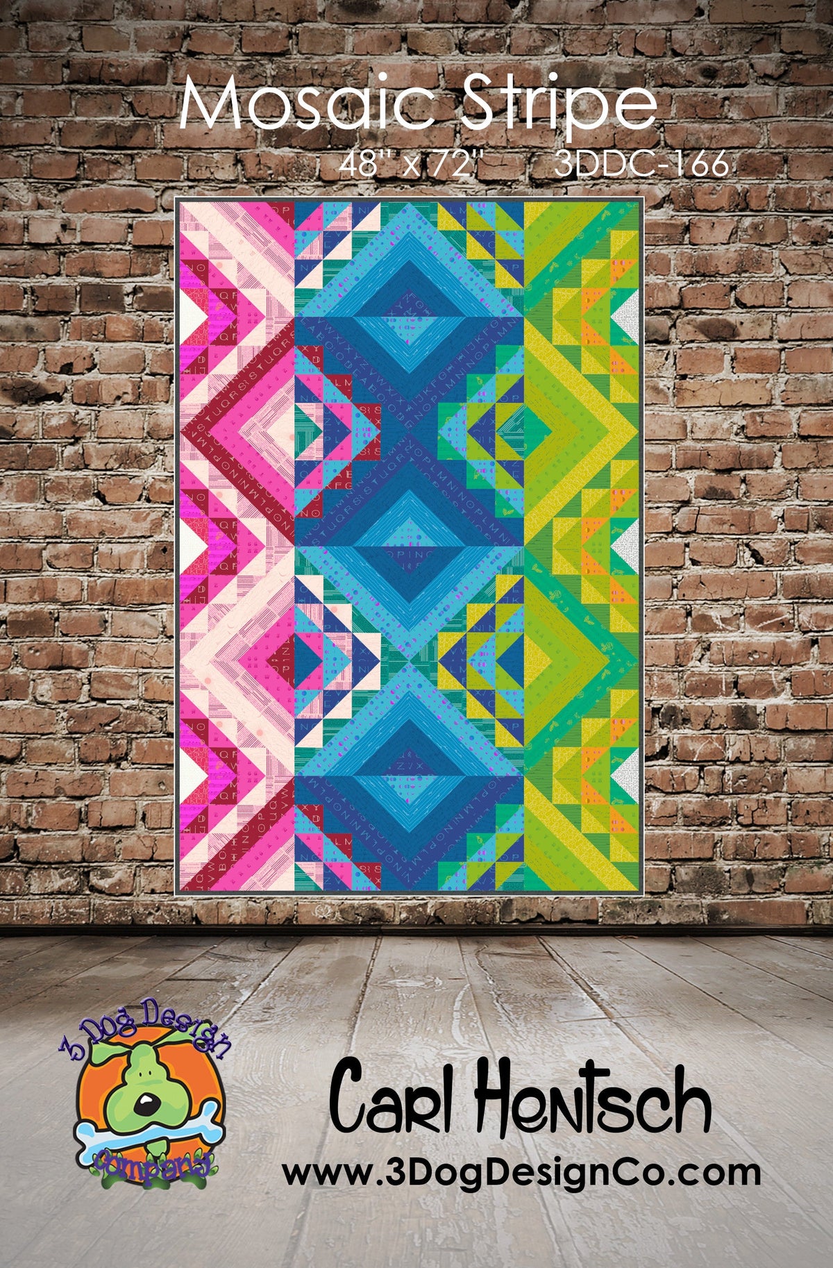 Mosaic Stripe Downloadable Pattern