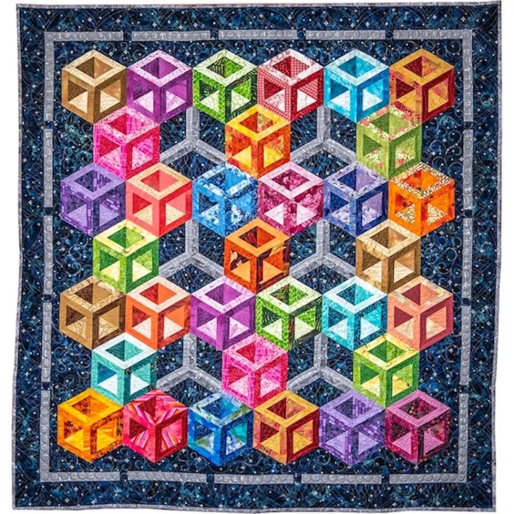 Cute Cubes Quilt Pattern