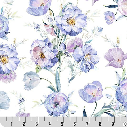 Digital Cuddle Iris Poppy Lane 58"/60" Fabric per yard