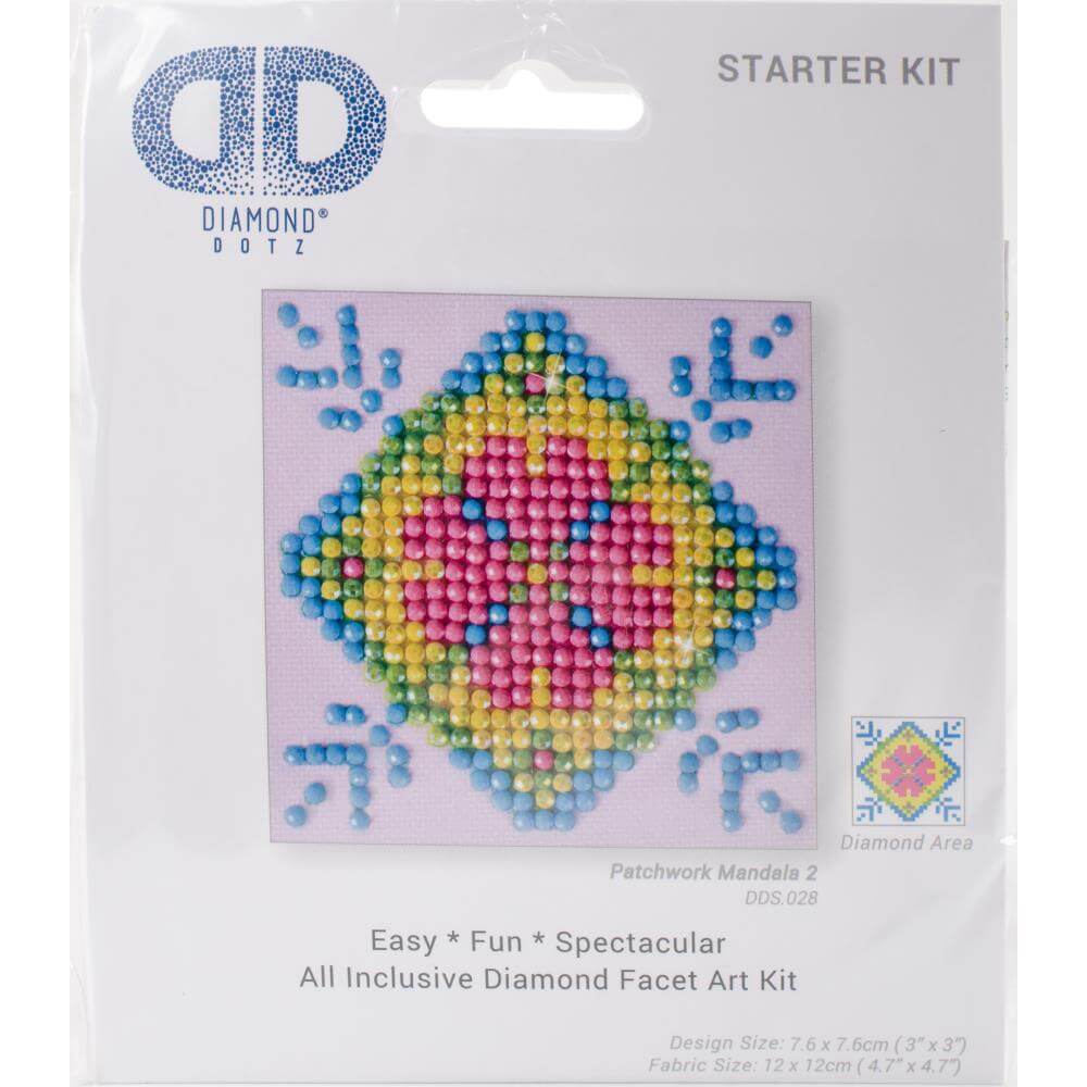 Patchwork Mandala Diamond Art Kit
