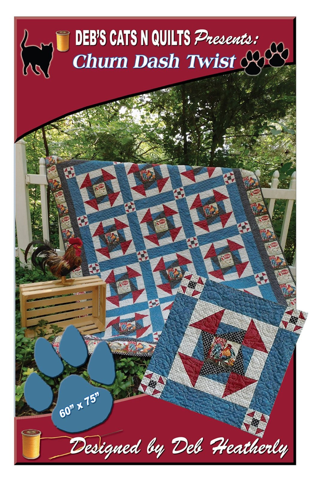Churn Dash Twist Quilt Pattern