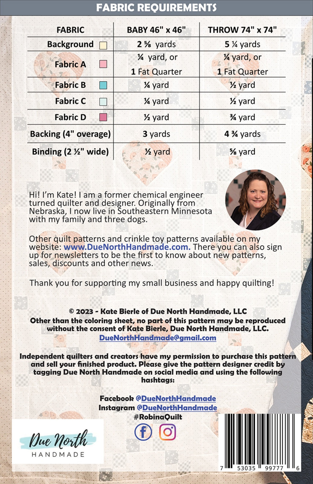 Robina Quilt Pattern