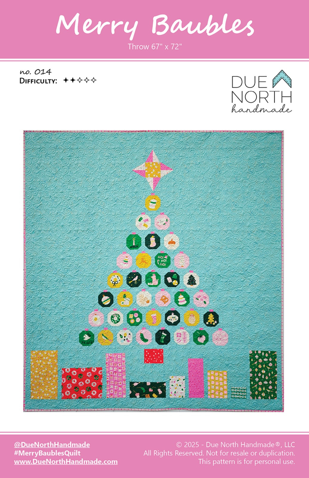 Merry Baubles Quilt Pattern