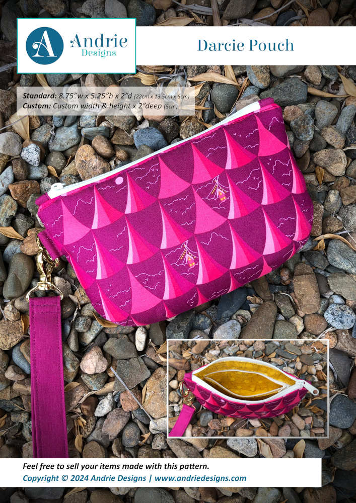 Darcie Pouch Downloadable Pattern
