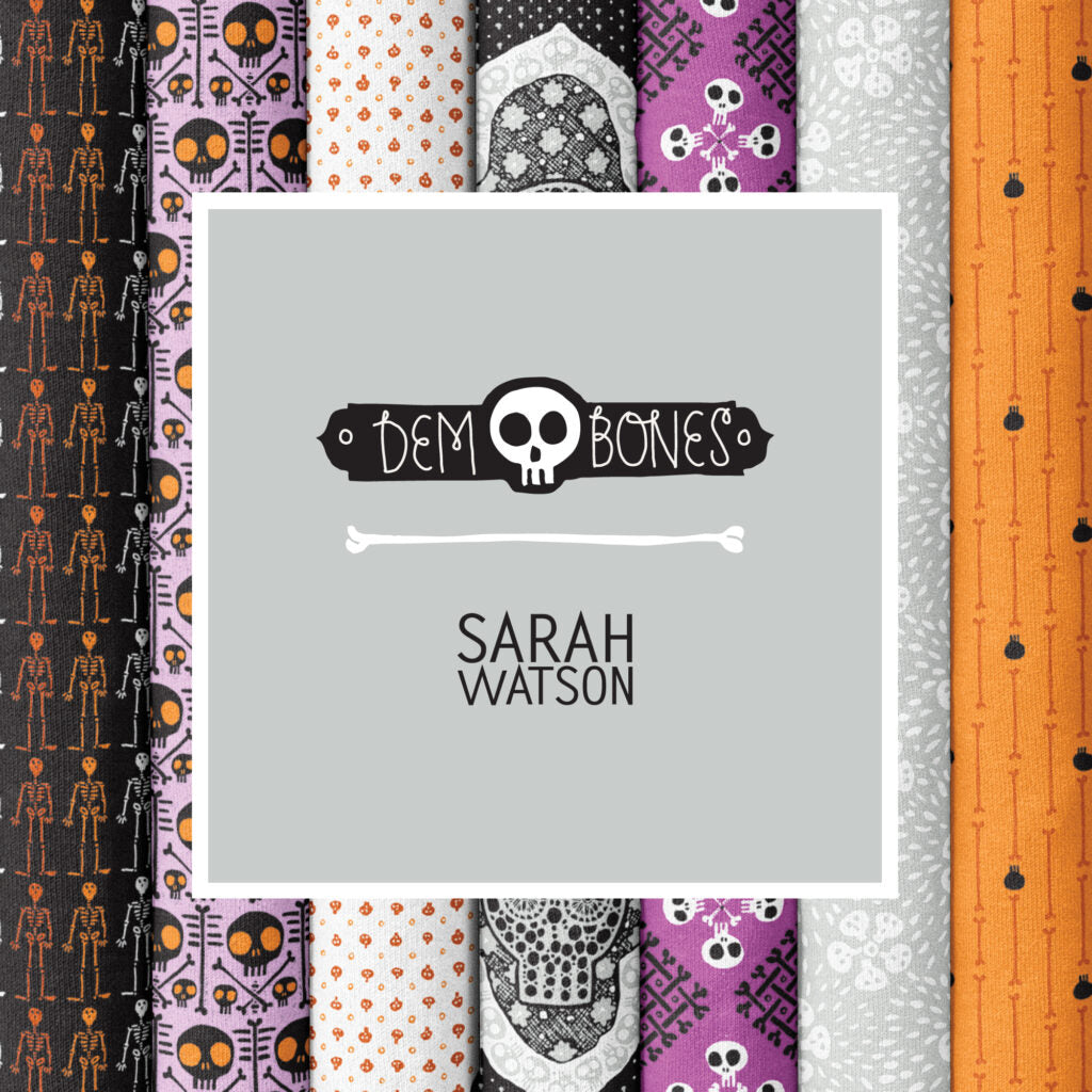 Dem Bones 26 Piece Fat Quarter Bundle