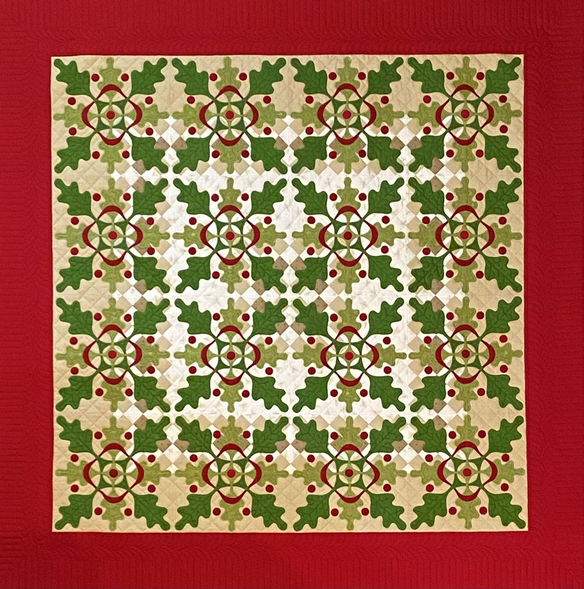 The Double Oak Leaf Reel Quilt Pattern
