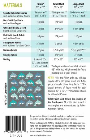 Social Sharks Quilt Pattern